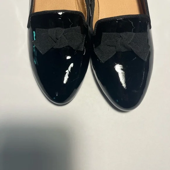 NWOT Jack Rogers ‘Ginny’ Elegant Black Patent Leather Loafers - Picture 5 of 6